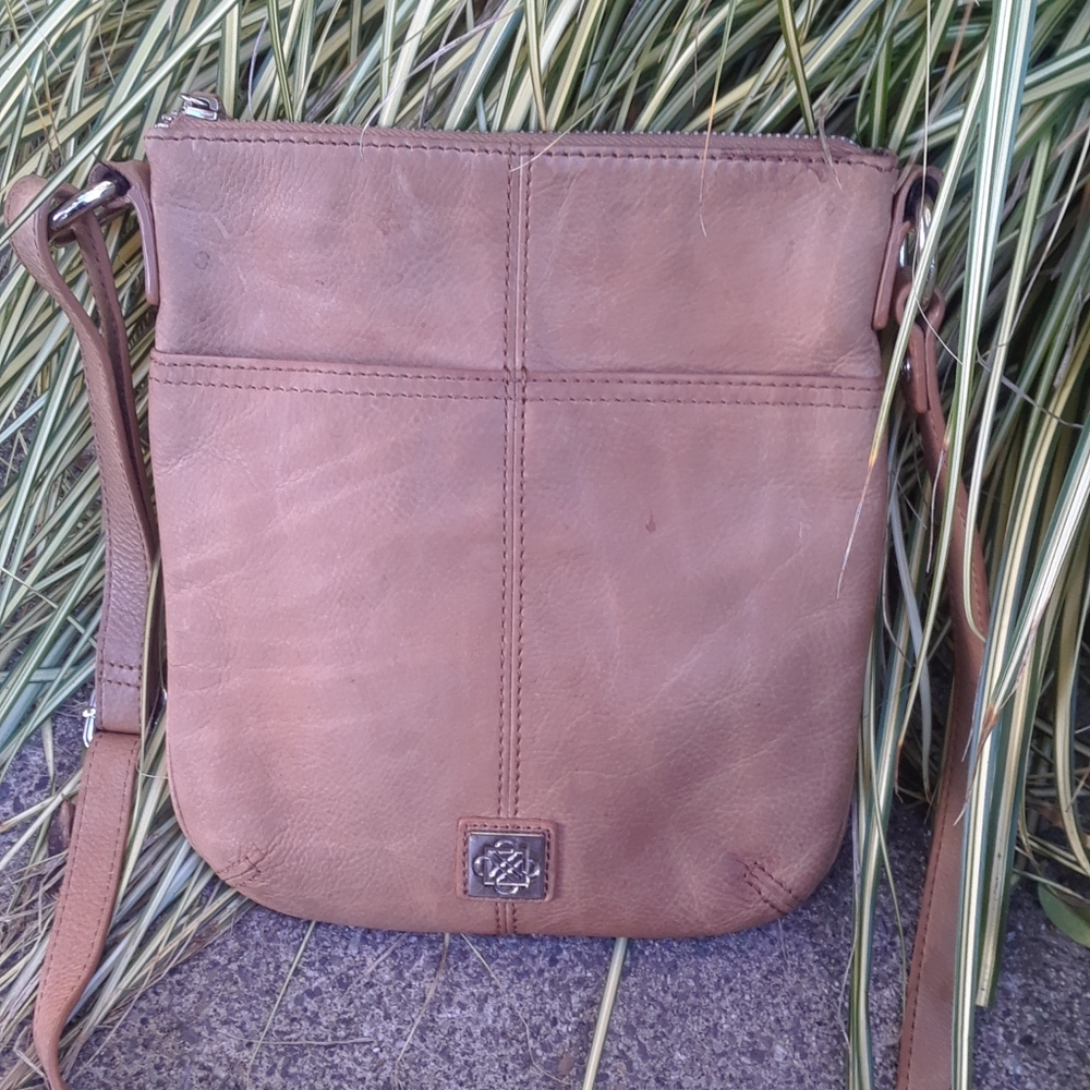 Piazza genuine leather crossbody bag